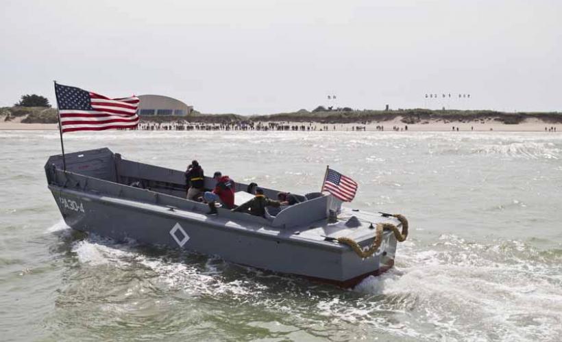 Barge américaine LCVP Higgins Boat©John Fleck 2015
